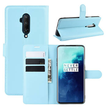 Чохол-книжка Litchie Wallet для OnePlus 7T Pro Blue