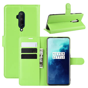 Чохол-книжка Litchie Wallet для OnePlus 7T Pro Green