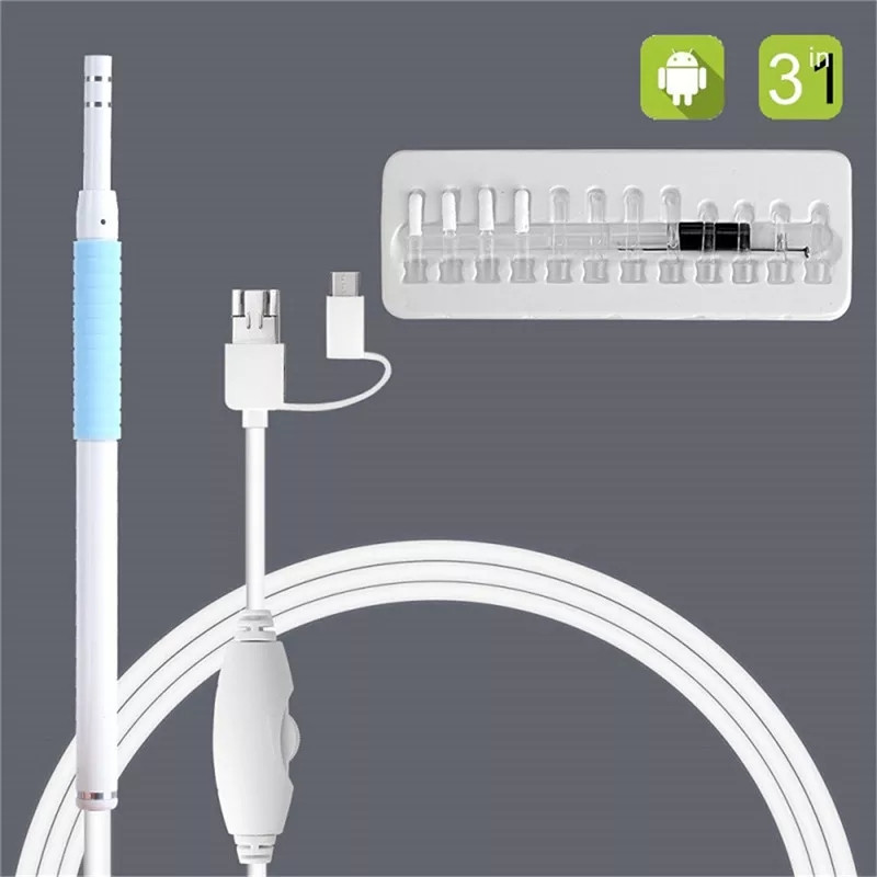 Ендоскоп, відоскоп цифровий USB, microUSB, microUSB