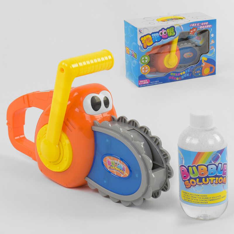 Пила з бульбашками 977 D (36) зі світловими та звуковими ефектами, на батарейках, у коробці