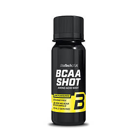 Амінокислота BCAA BioTech BCAA Shot, 60 мл лайм