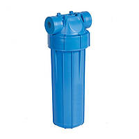 Aquafilter FHPL1/2-D Натрубный корпус фильтра с синим стаканом пластиковая резьба 1/2", 6 bar