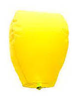 Небесний ліхтарик купол. Колір: жовтий. Розмір: 90см.