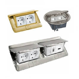 Лючки і розеткові модулі LEGRAND