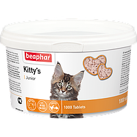 Кормовая добавка для котят с биотином Beaphar Kitty's Junior 1000 табл.