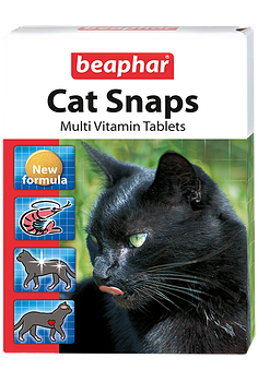 Кормова добавка для котів Beaphar Cat Snaps 75 табл