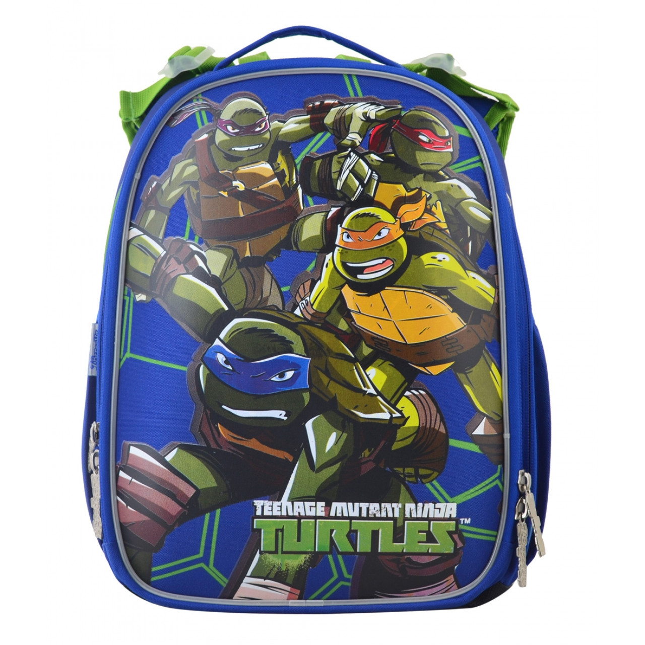 555369 Рюкзак шкільний каркасний 1 Вересня H-25 "Ninja Turtles""