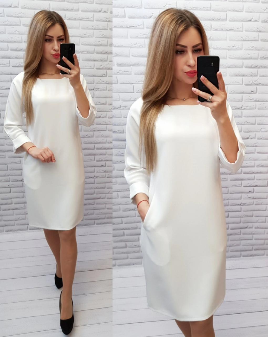 Плаття жіноче, модель 772 білий/білий/білий