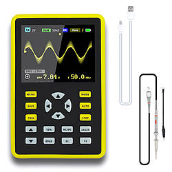 Осцилограф FNIRSI-5012H 100МГц, Генератор, 2.4" дисплей, портативний