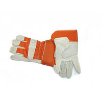 Рукавички будівельні гуртом із замші