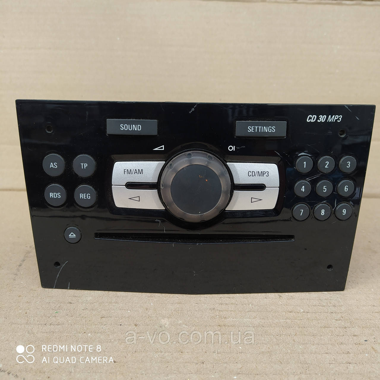 АВТОМАГНІТОЛА РАДІО CD MP3 OPEL CORSA D ZAFIRA B ASTRA H 04-10р 497316088 13254192, фото 1