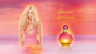 Britney Spears Sunset Fantasy туалетна вода 100 ml. (Брітні Спірс Сансет Фентезі), фото 2