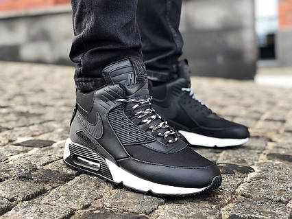 air max 90 sneakerboot black