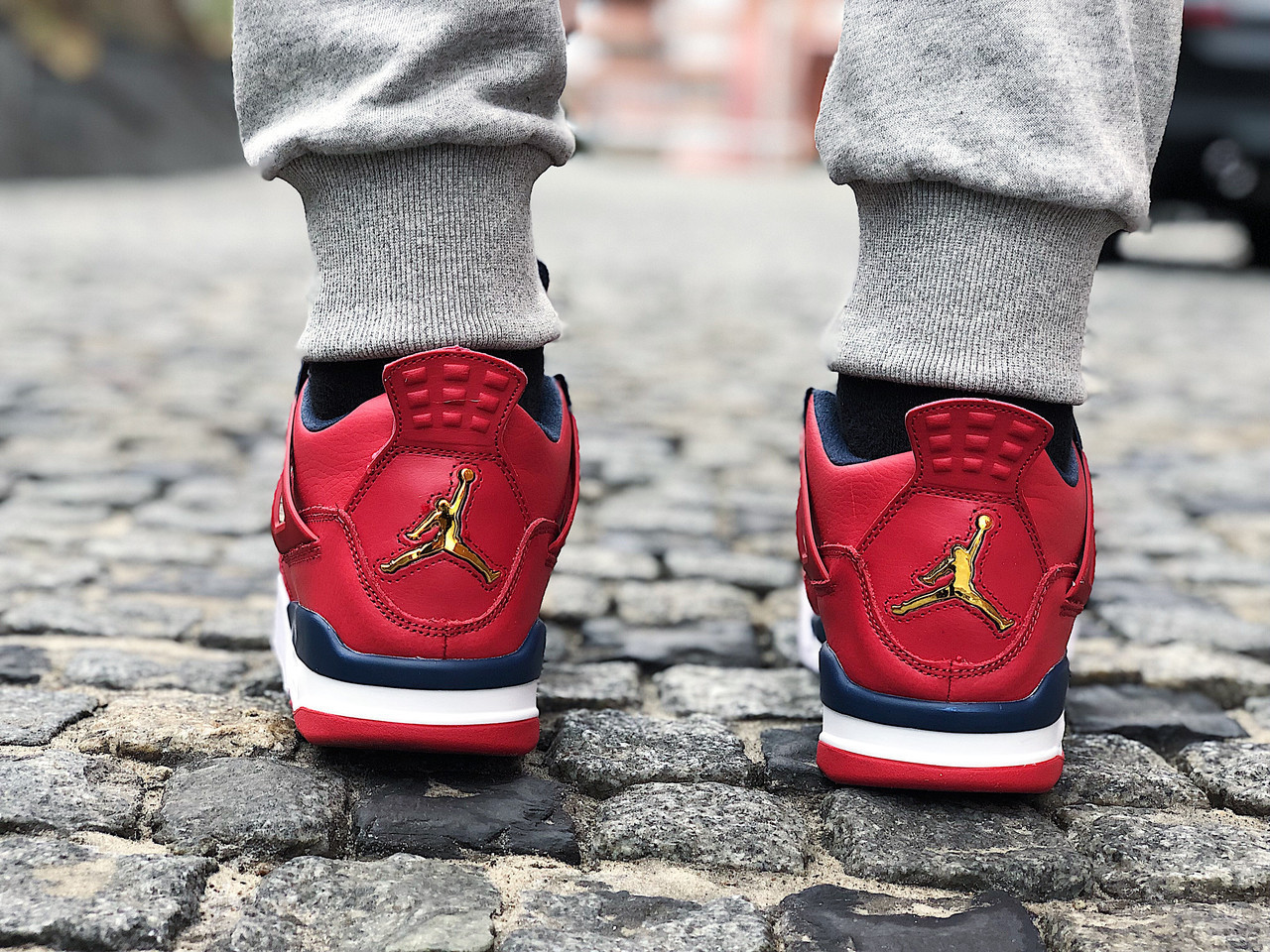 Купить Кроссовки мужские Air Jordan 4 Retro SE FIBA (Размер