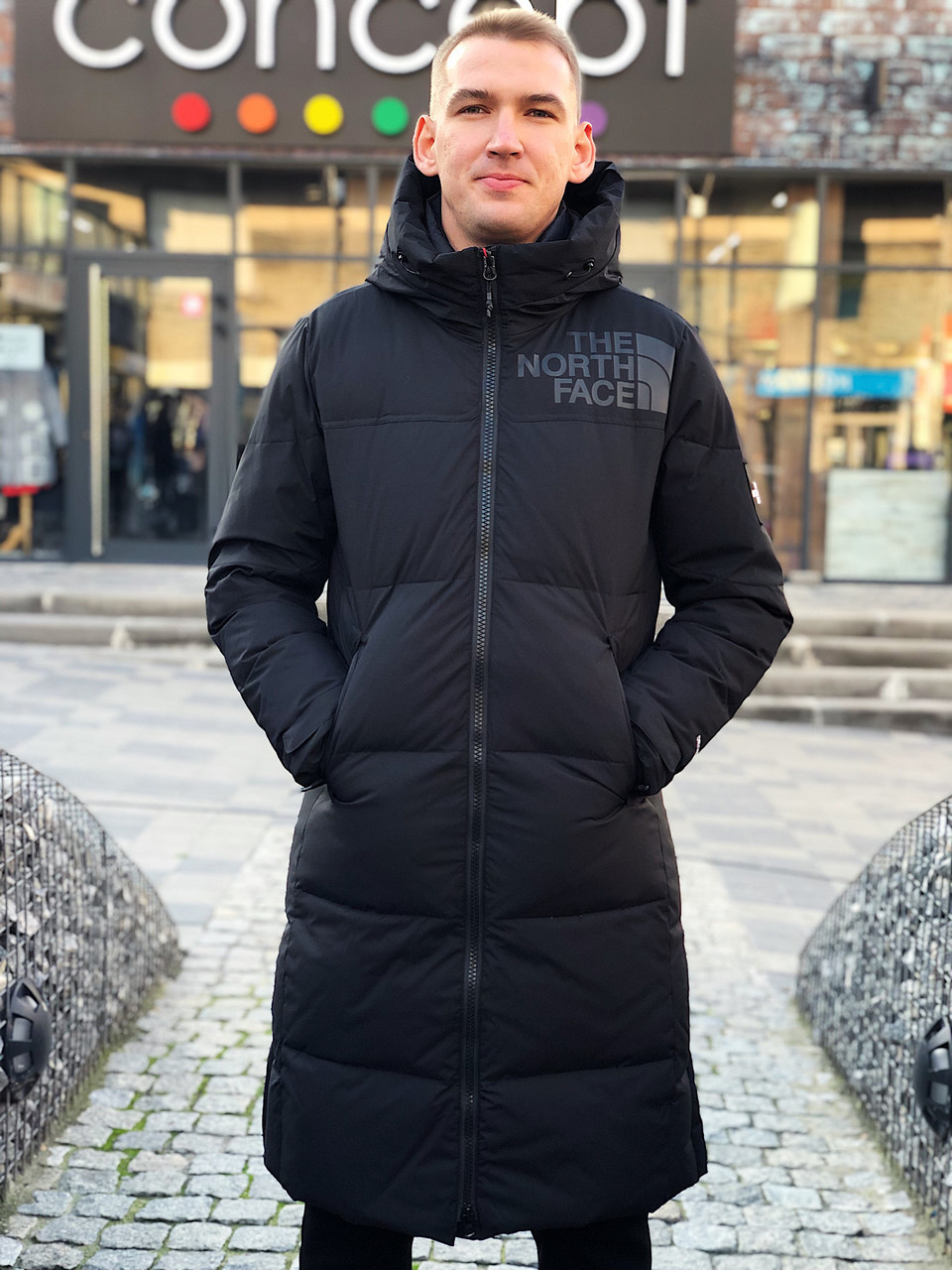 Пуховик зимовий The North Face / CLO-083 (Розмір:2XL,3XL), фото 1
