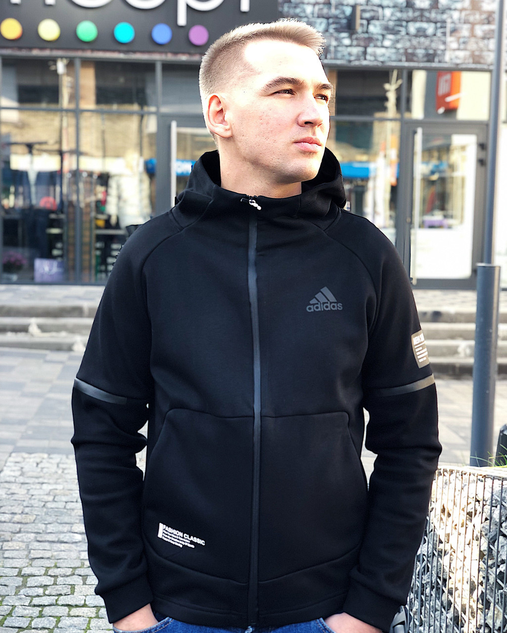 Толстовка чоловіча Adidas / CLO-074 (Розмір:M), фото 1