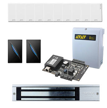 Комплект для організації проходу через 1 двері c обліком робочого часу