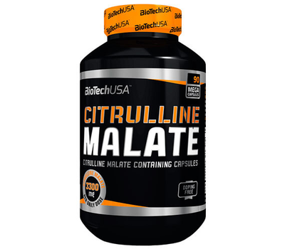 Амінокислоти Citrulline Malate (90 кап) BioTech USA, фото 1
