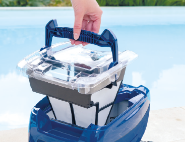 очищення фільтра в роботі Zodiac Tornax очищення фільтра в роботі Zodiac Tornax