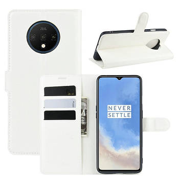 Чохол-книжка Litchie Wallet для OnePlus 7T White