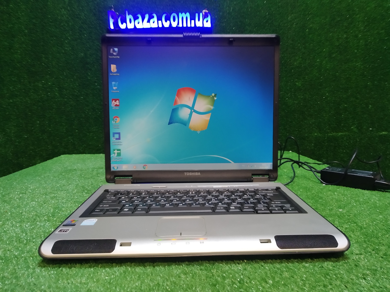 15" Intel\ 2GB DDR2\ 80GB HDD\ Налаштований! Батарея до 2 годин. Toshiba Satellite PRO L100