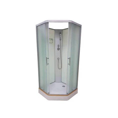 Душовий бокс Veronis BN-1-90 XL 90х90х200 без даху, фото 1