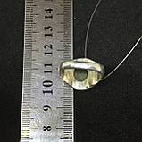 Чудове овальне кільце з каменем лабрадор в сріблі розмір 18,3. Кільце з лабрадором. Індія!, фото 5