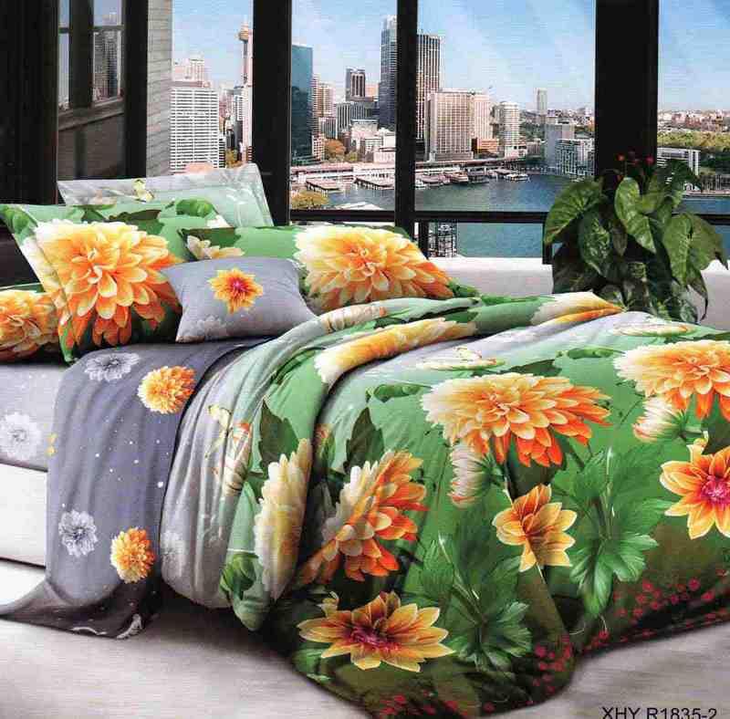 Комплект постільного бязь Noп233 Полуторний 150х220