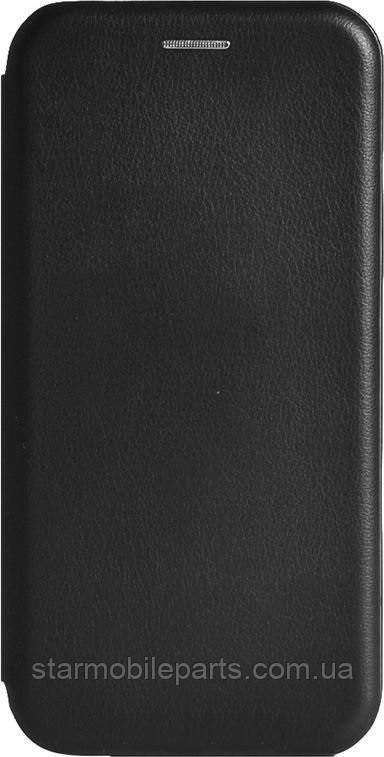 Чохол Книжка для Xiaomi Redmi Note 7 2019 Premium Leather Case Black (тех. пак), фото 1