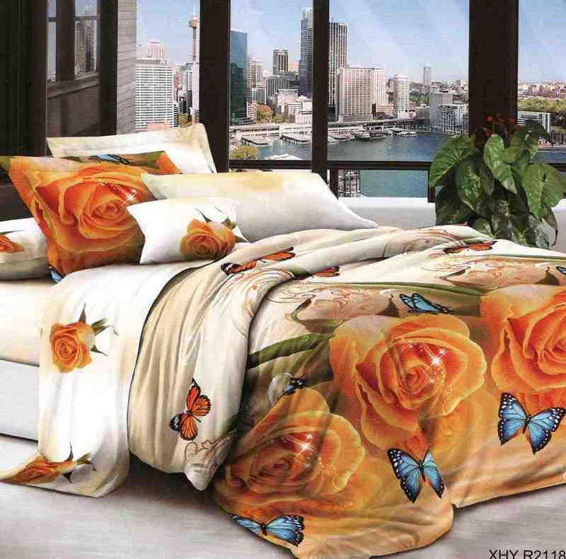 Набір постільної білизни бязь №пл232 Полуторний 150х220