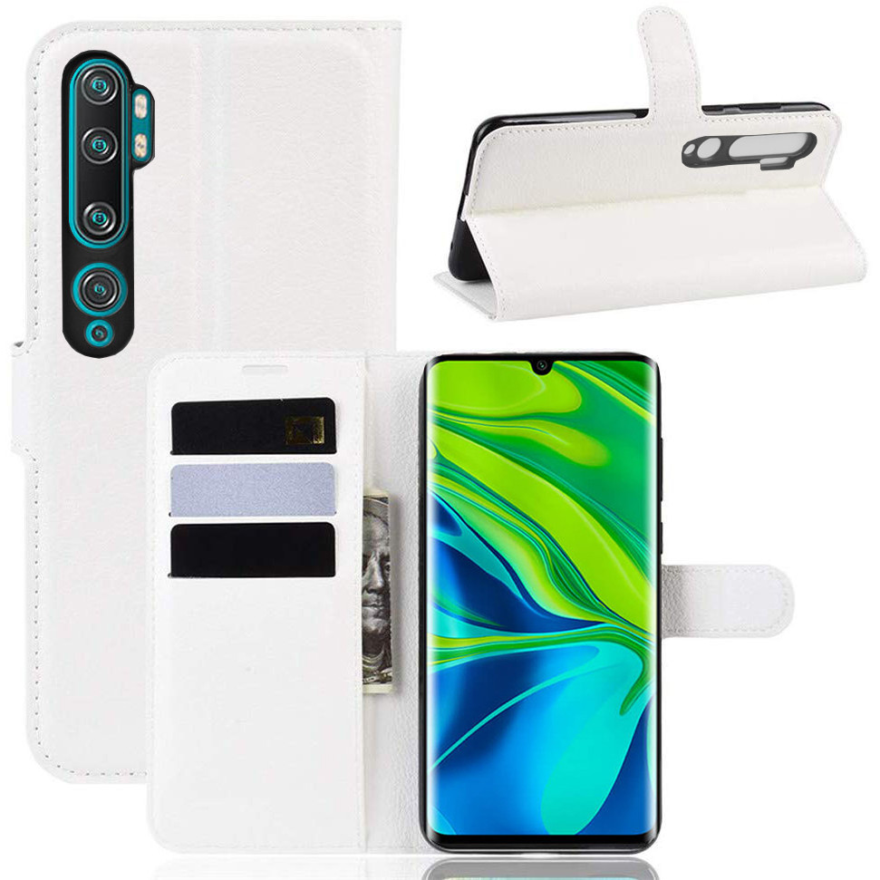 Чохол-книжка Litchie Wallet для Xiaomi Mi Note 10 / Mi Note 10 Pro / CC9 Pro White