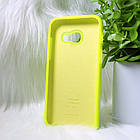 Чохол силіконовий для Samsung A320 / A3 2017 жовтий "Original Silicone case", фото 3