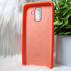 Силіконовий чохол Original Silicone Case Samsung A605 / A6 Plus 2018 Orange (помаранчевий), фото 2