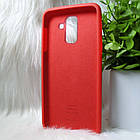 Силіконовий чохол Original Silicone Case Samsung A605/A6 Plus 2018 Red (червоний), фото 3