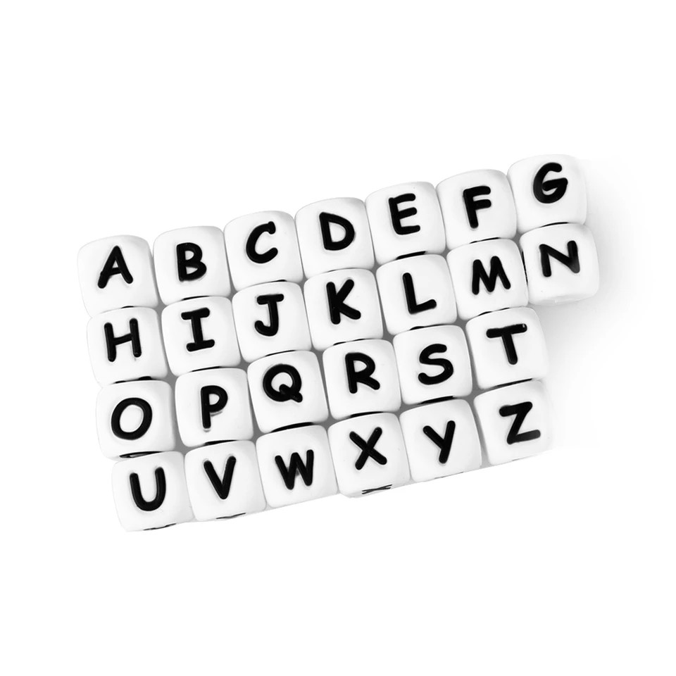 Силиконовые буквы - бусины (все в наличии) - фото 4 - id-p514813519