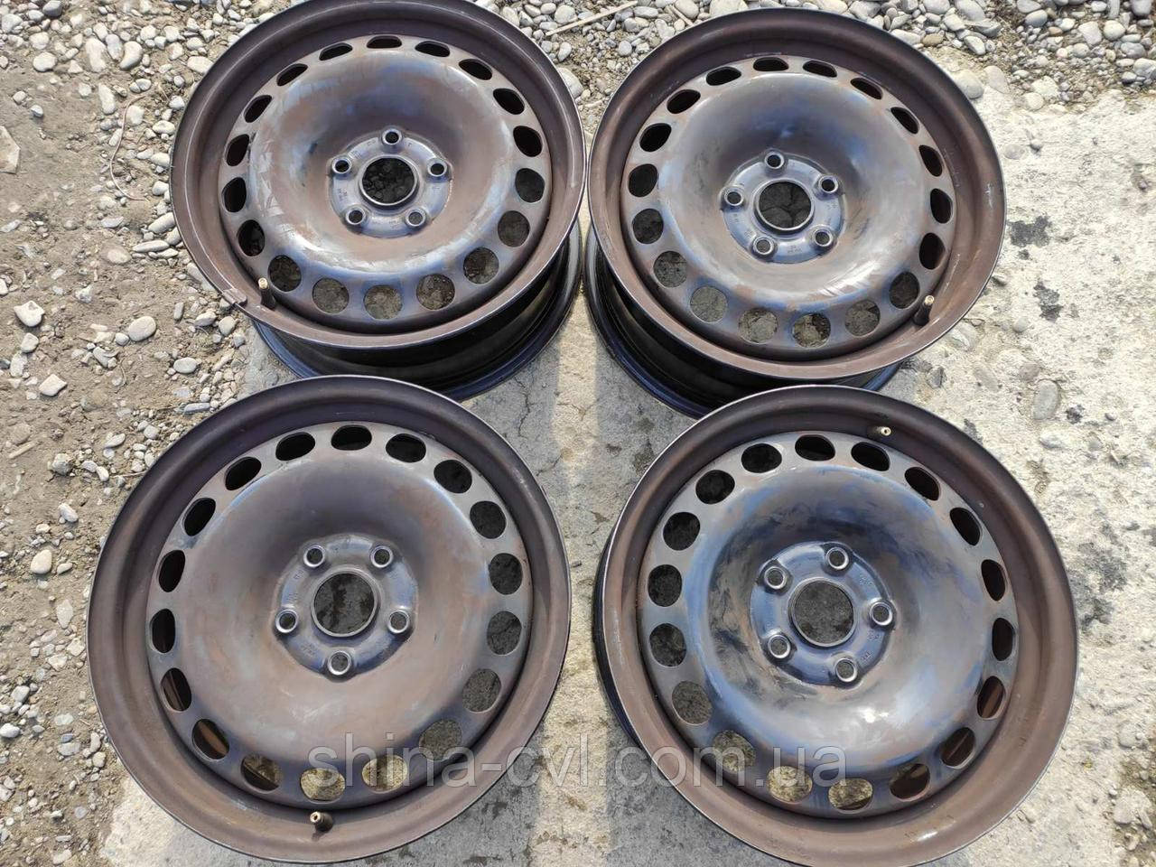 Металеві диски 5.112 R16 6.5J ET45 DIA57.1 SKODA YETI/SUPERB, AUDI A4/A6, VOLKSWAGEN PASSAT B6,7,8, фото 1