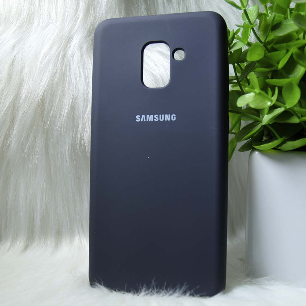 Чохол Samsung A730 A8+ 2018 чорний