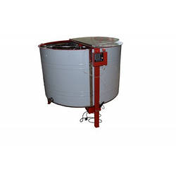 Медогонка 16-рамкова автоматична напівповоротна під рамку "РУТ", Ø 900 мм. Привід ремінний