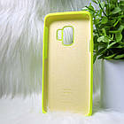Силіконовий чохол Original Silicone Case Samsung G960 / S9 Lime (жовтий), фото 3