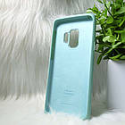 Силіконовий чохол Original Silicone Case Samsung G960 / S9 Mint (м'ятний), фото 3