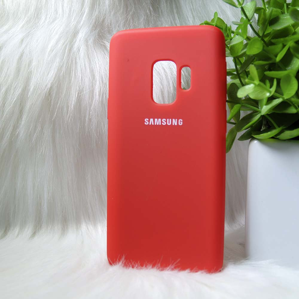 Силіконовий чохол Original Silicone Case Samsung G960 / S9 Red (червоний)