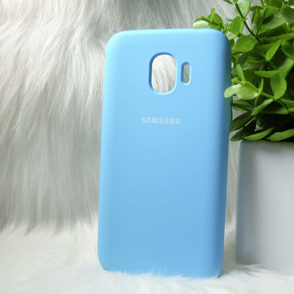 Силіконовий чохол Original Silicone Case Samsung J250/J2 Pro 2018 Blue (синій)