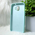 Силіконовий чохол Original Silicone Case Samsung J250/J2 Pro 2018 Turquoise (бірюзовий), фото 3