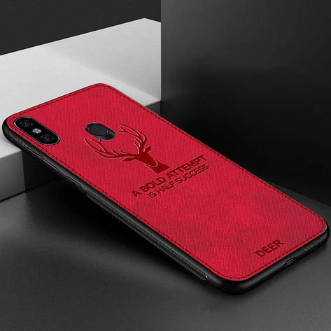 Захисний чохол Deer для Xiaomi Redmi Note 8 з вологовідштовхувальним покриттям Red, фото 2