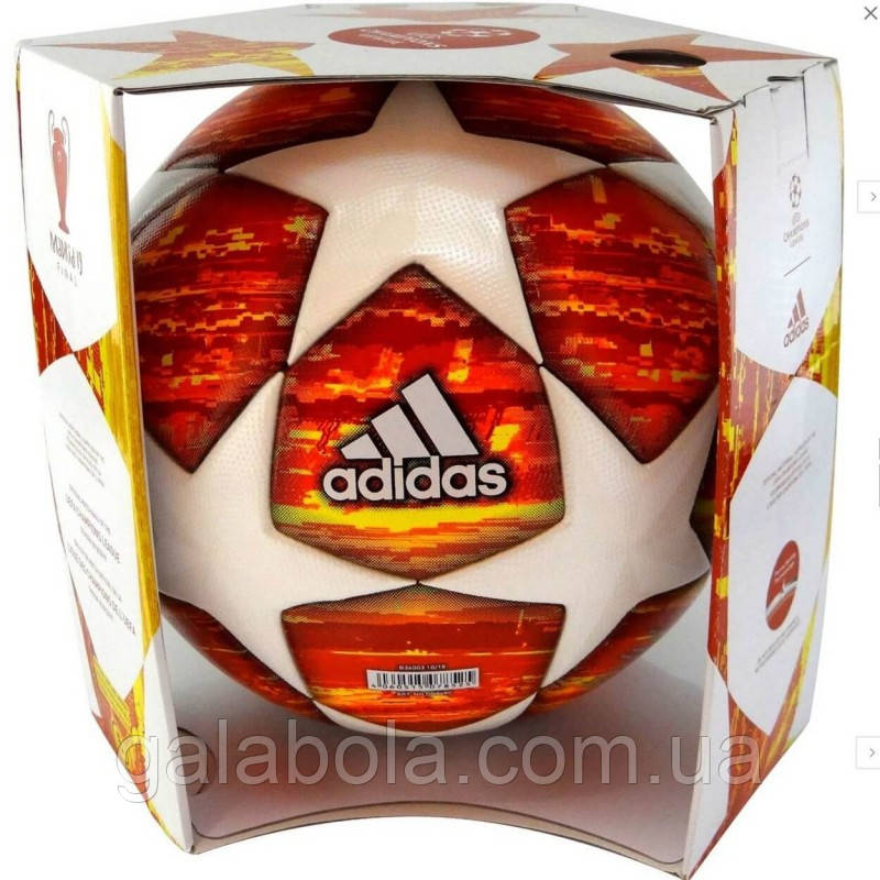 М'яч футбольний Adidas Finale Madrid 19 OMB DN8685 (розмір 5), фото 1