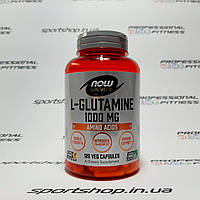 Пищевая добавка NOW L-Glutamine 1000mg, 120 Veg Caps