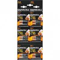 БАТАРЕЙКА Duracell R06/AA, палець