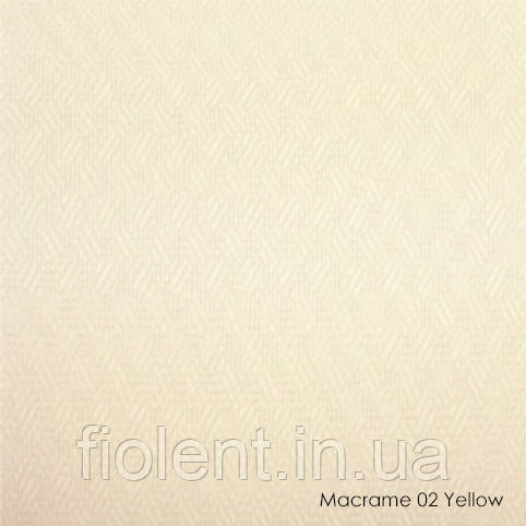 Вертикальні жалюзі Macrame-02 yellow