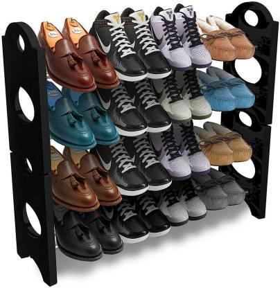 Полиця для взуття Stackable Shoe Rack стійка органайзер для взуття