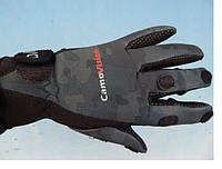Перчатки неопреновые 2 мм DAM (Германия)CAMOVISION NEO GLOVES с отстегнутыми пальцами